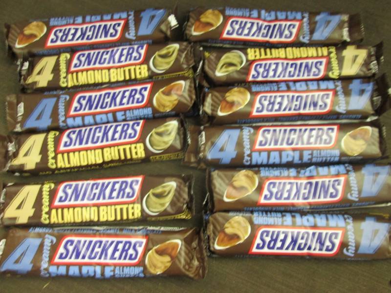 lot 291 image: 12- 4pc Snickers Candy Bars...