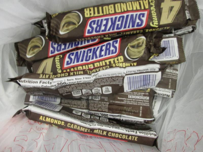 lot 294 image: 12- 4pc Snickers Candy Bars...