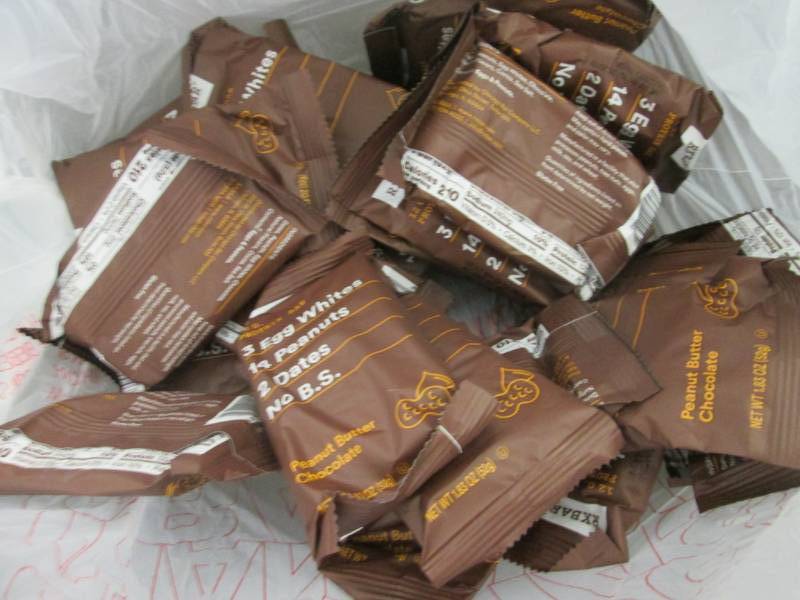 lot 299 image: 24 Rxbar Protein Bars...