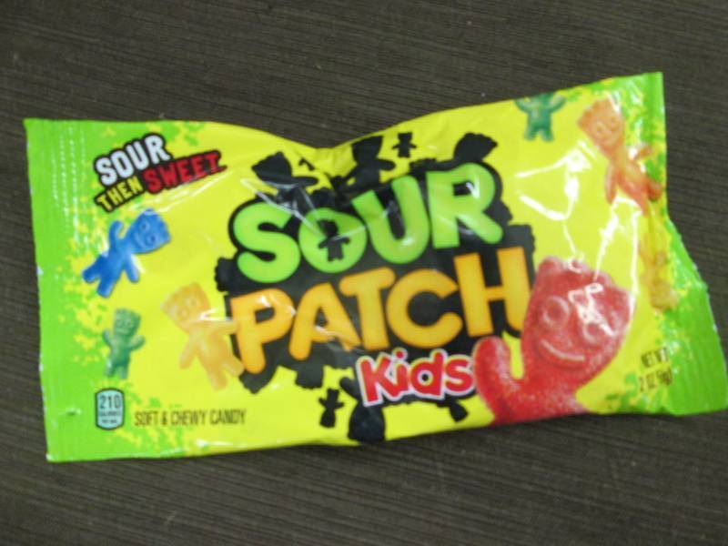 lot 310 image: 12 - 2 oz Pks Sour Patch Kids Candy...