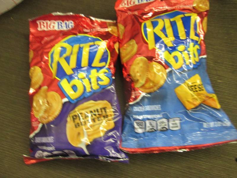 lot 333 image: 12- 3 oz Bags Ritz Bits Cracker San...