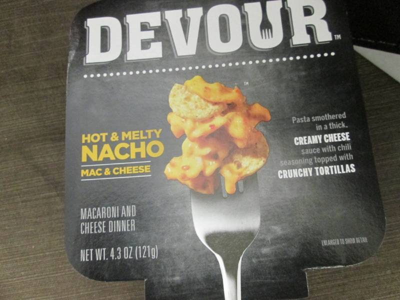 lot 342 image: Case of 6- 4 oz pks Devour Hot & Me...