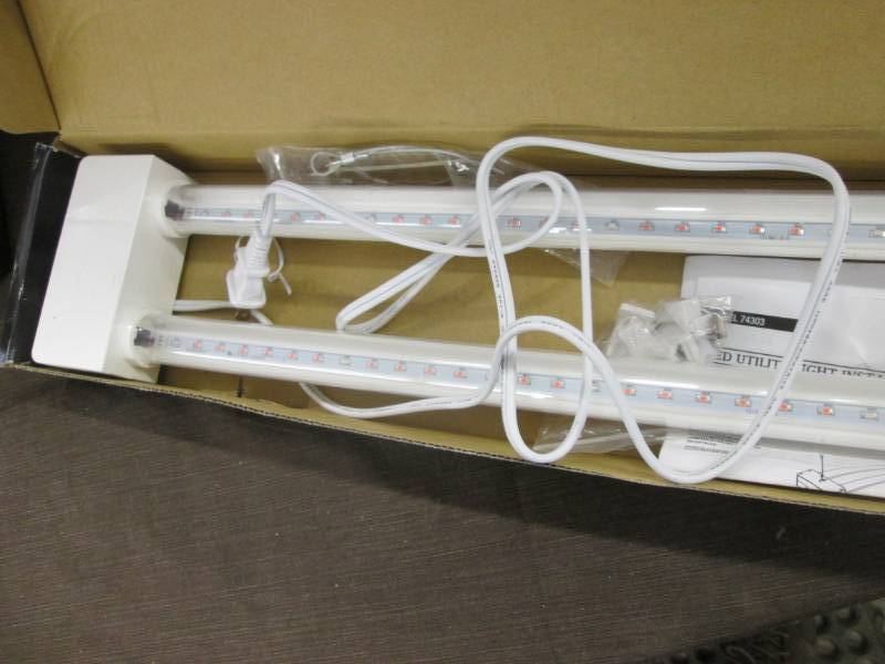 lot 359 image: Feit Electric 2 ft. 2-Light 19-Watt...