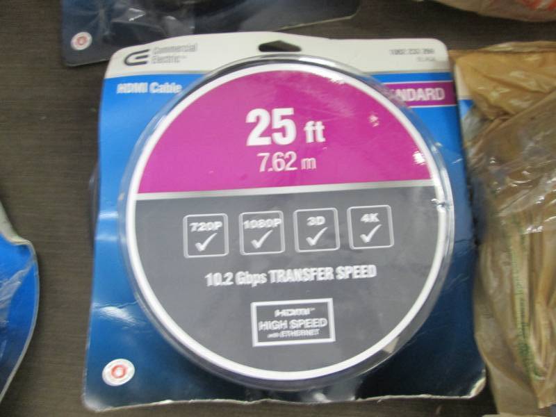 lot 372 image: 2 Commercial Electric 25 ft. Standa...