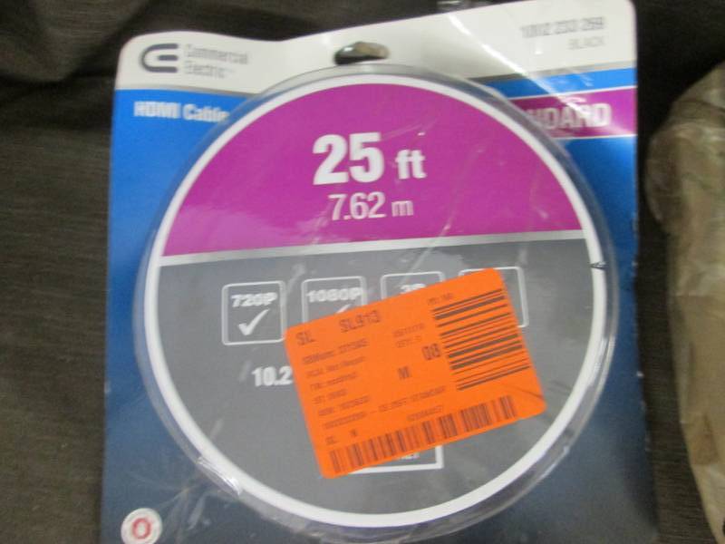 lot 373 image: 2 Commercial Electric 25 ft. Standa...