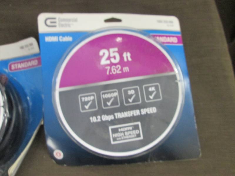 lot 375 image: 2 Commercial Electric 25 ft. Standa...