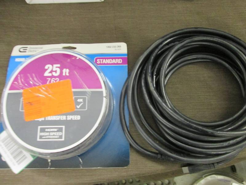 lot 382 image: 2 Commercial Electric 25 ft. Standa...