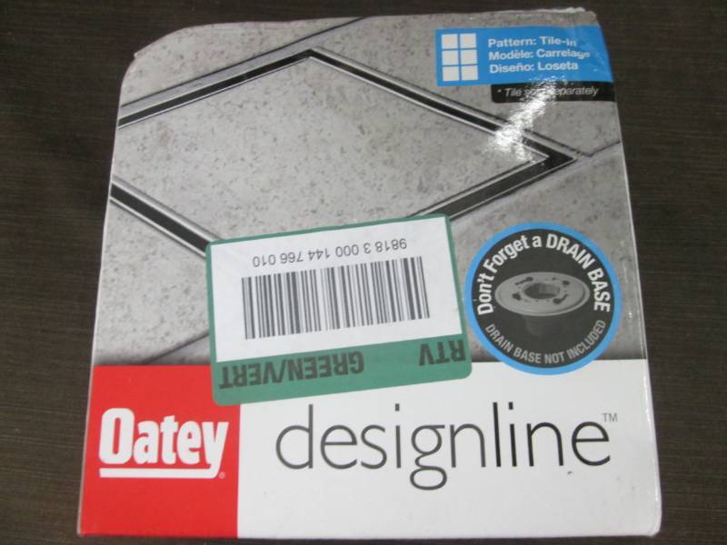 lot 386 image: Oatey Designline 6 in. x 6 in. Squa...