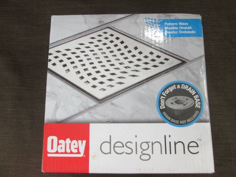 lot 388 image: Oatey Designline 6 in. x 6 in. Squa...