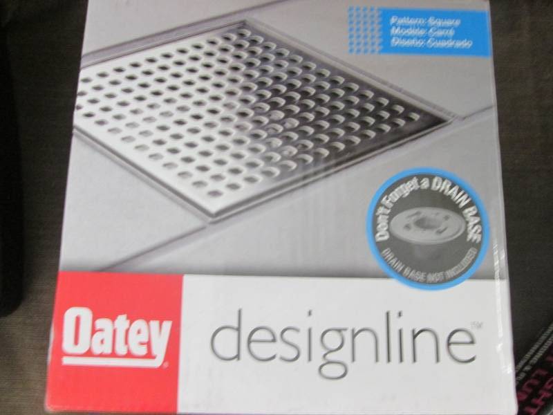 lot 392 image: Oatey Designline 6 in. x 6 in. Squa...