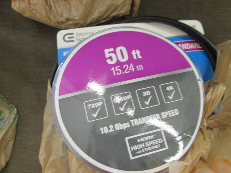 lot 399 image: Commercial Electric 50 ft. Standard...