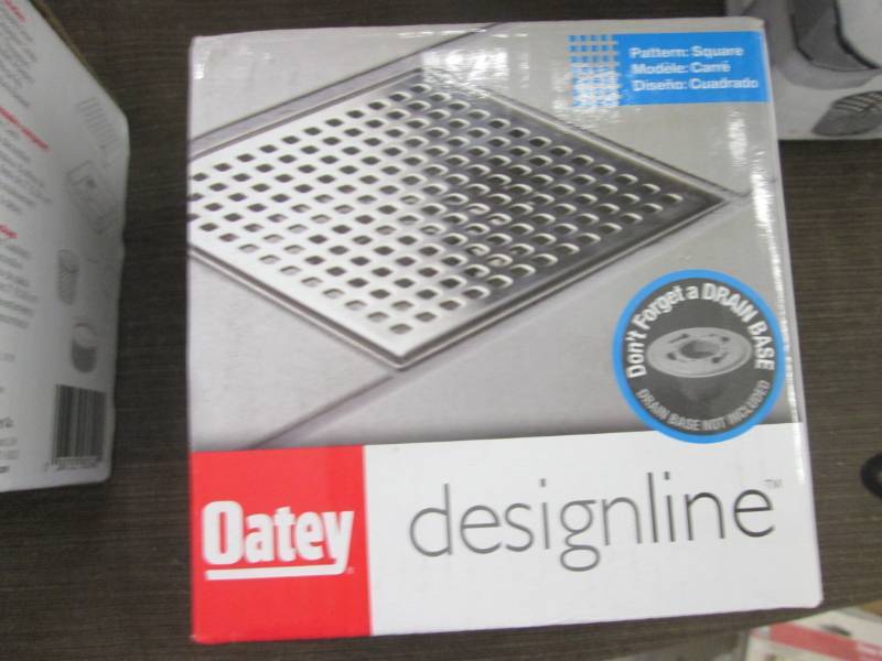 lot 406 image: Oatey Designline 4 in. x 4 in. Squa...