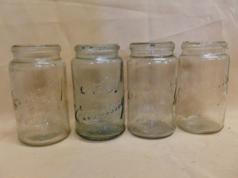 lot 49 image: Antique Canning Jars