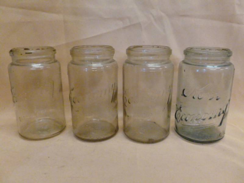 lot 50 image: Antique Canning Jars