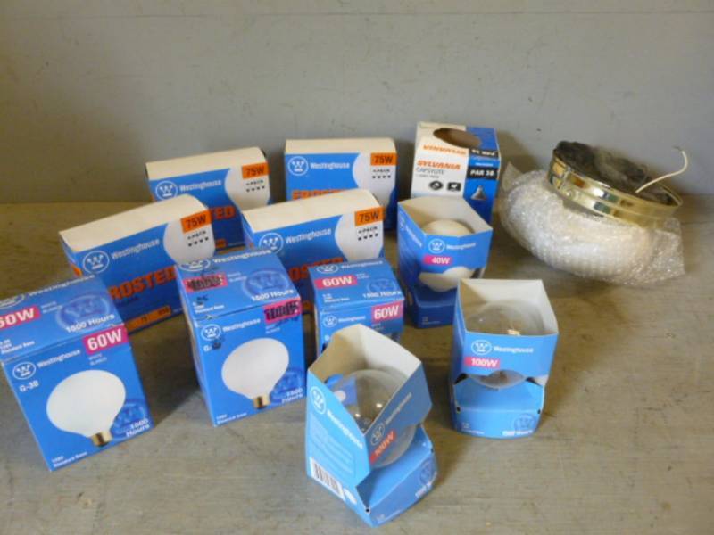 lot 195 image: Light Bulbs