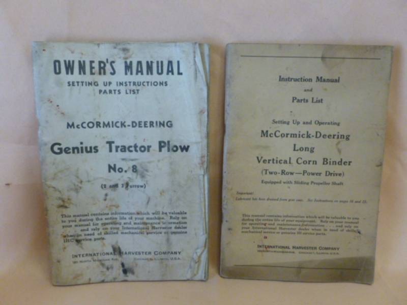 lot 226 image: Vintage Manuals