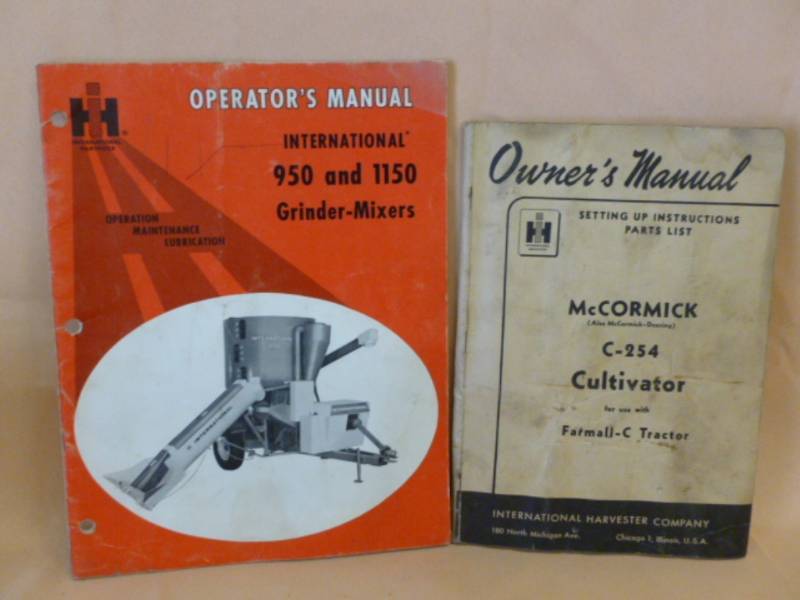 lot 227 image: Vintage Manuals