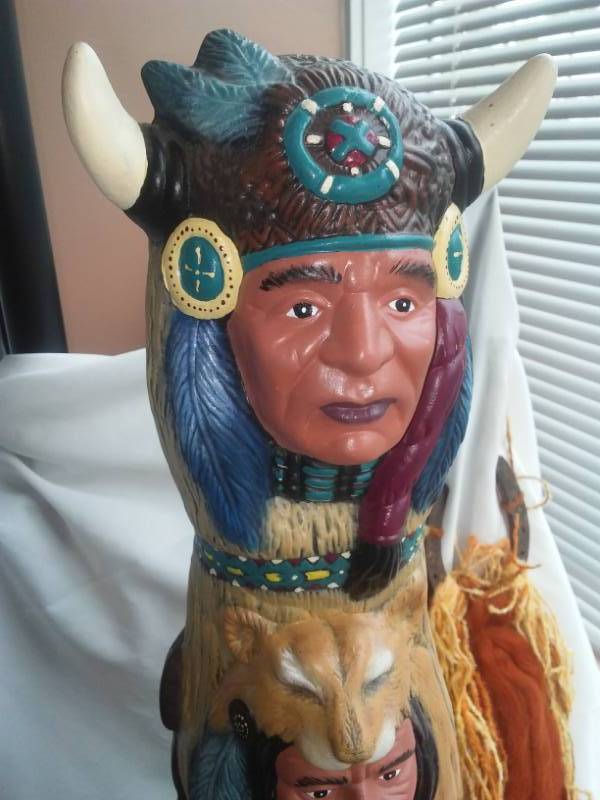 lot 71 image: Native American Kachina doll - White Cloud.