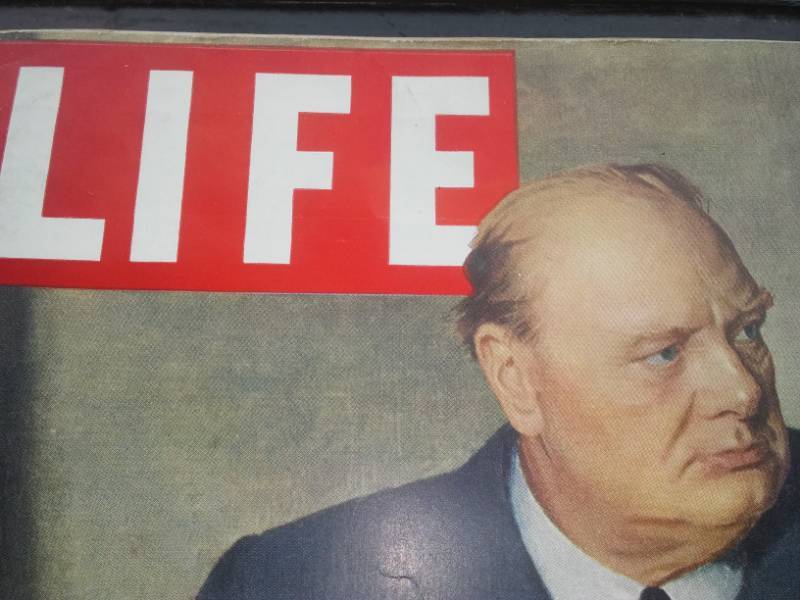 lot 73 image: Life magazines . Winston Churchill, Robert F Kennedy