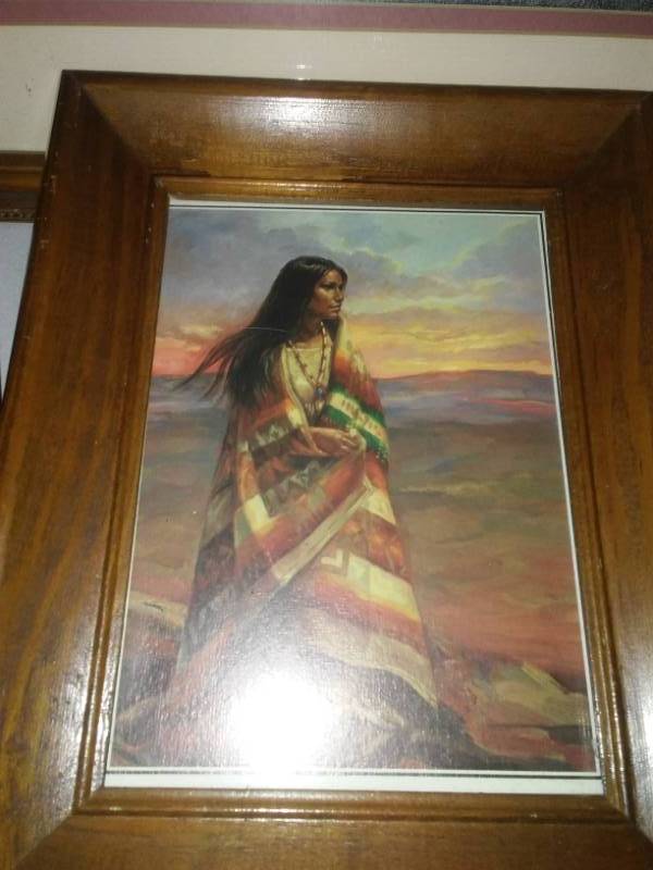 lot 120 image: Native American art and more.