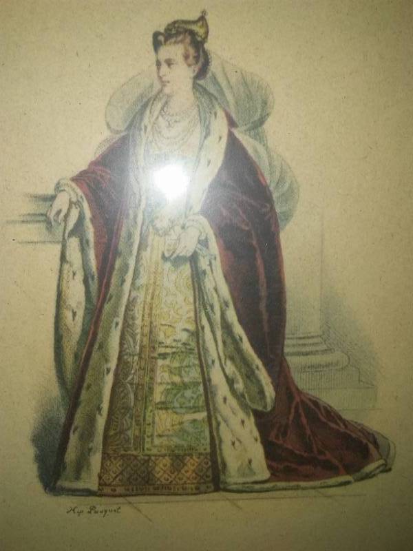 lot 137 image: Amazing framed Grand Duchess de Venise, dapres