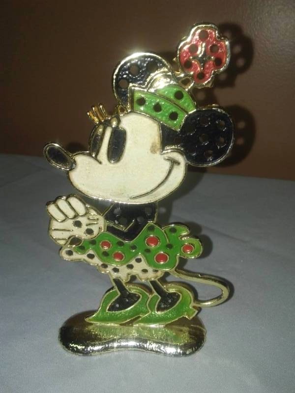 lot 152 image: Rare Minnie Mouse metal statue, Walt Disney Productions