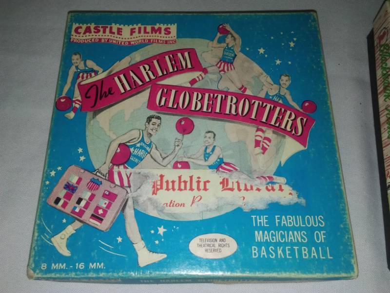 lot 176 image: Vintage Harlem Globetrotters and Jack Dempsey films.