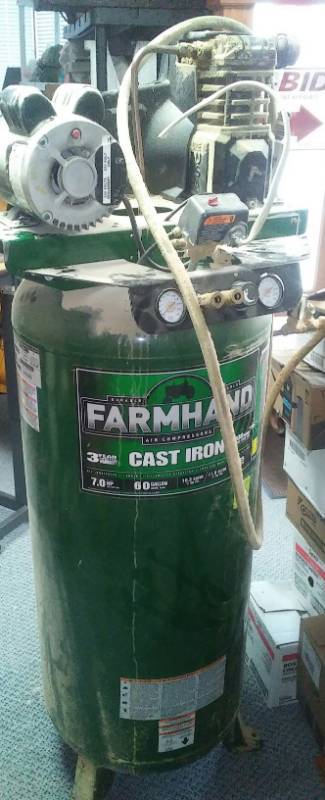 lot 276 image: Air compressor - 230 volt single stage.