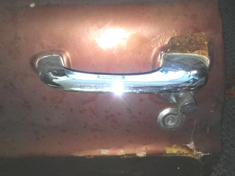 Car door.