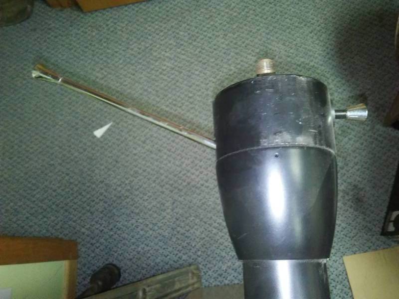 Black steering column with blinker lever and flashers. Excellent. Original