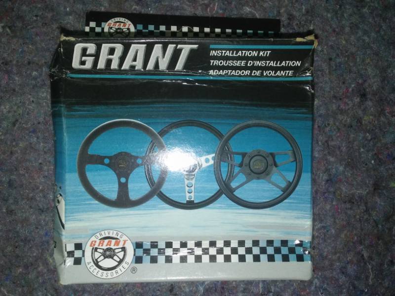 Grant steering wheel installation kit. new in box.