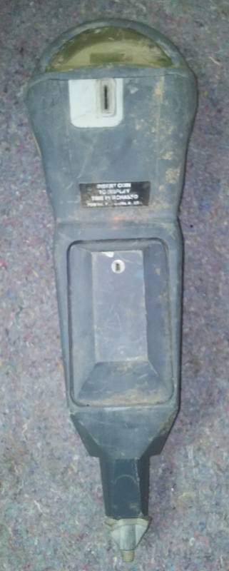 Parking Meter from Mexico � Great for your car barn, garage, shop, mancave.
