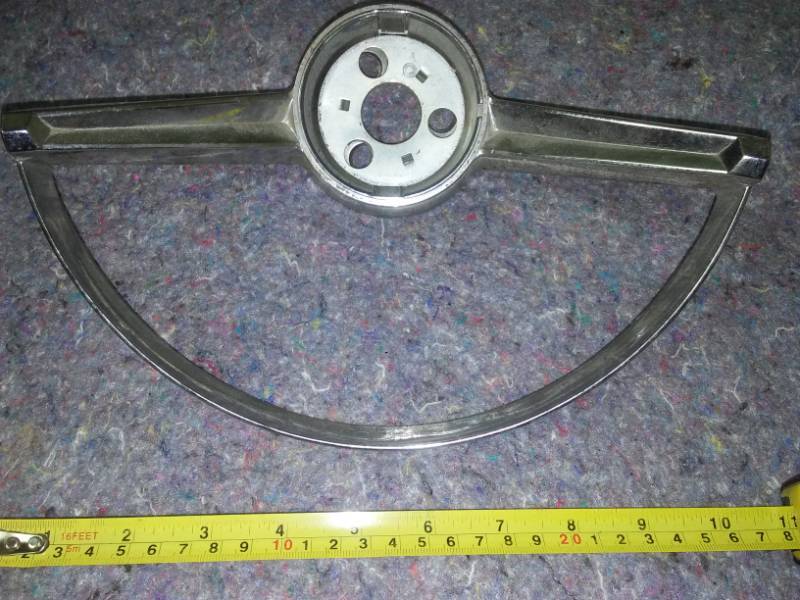 Horn Ring for steering wheel. 64 Chevy II Nora.