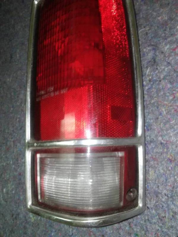 Right Hand RH taillight 1984 Chevy