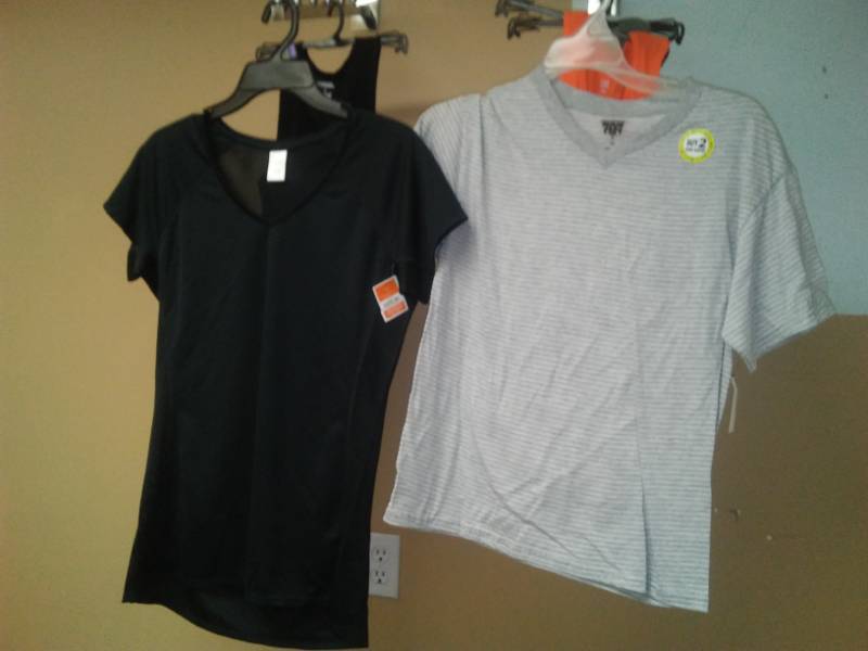 lot 419 image: Ladies medium - 5. Tanks and tees.