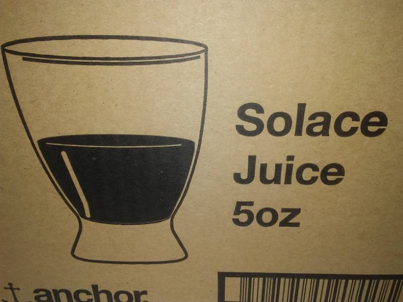 lot 227 image: 56 Anchor Hocking 5 oz juice glasses. 24 new in case