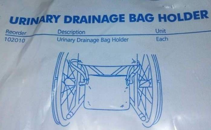lot 236 image: 13 skil - care urinary collection bag holder.
