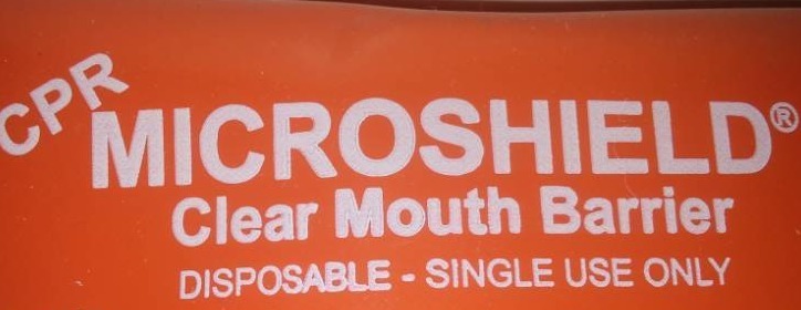 lot 237 image: 6 CPR micro shield clear mouth barriers