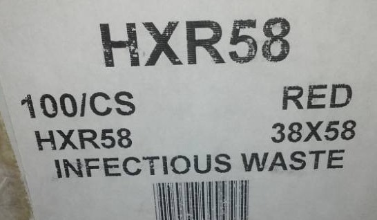 lot 280 image: Red infectious waste liners. 200 bags.