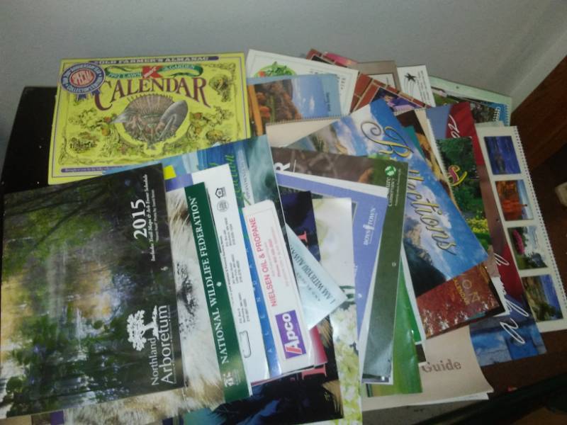 lot 236 image: 1987 to current calendars  Redlin impressionist paintings
