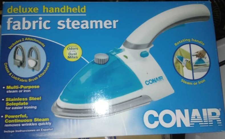 lot 248 image: Household and kitchen - Conair Fabric Steamer.