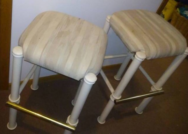 lot 274 image: 2 heavy duty stools.