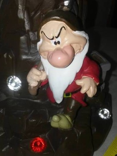 lot 182 image: Grumpy solar light - new, excellent