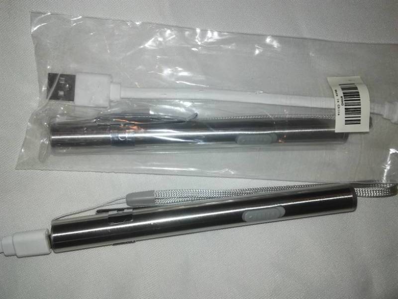 lot 187 image: 2 ethernet flashlights 12000 lumens,