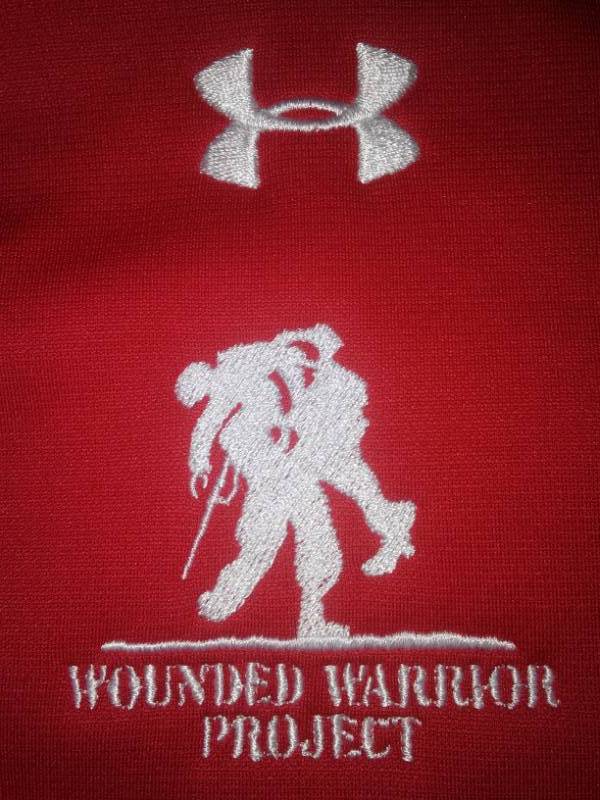 lot 282 image: New Under Armor sweatshirt, 2XL. Wounded Warrior Project.