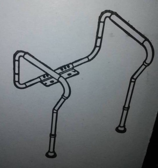 lot 302 image: New in box adjustable support assist. aluminum.