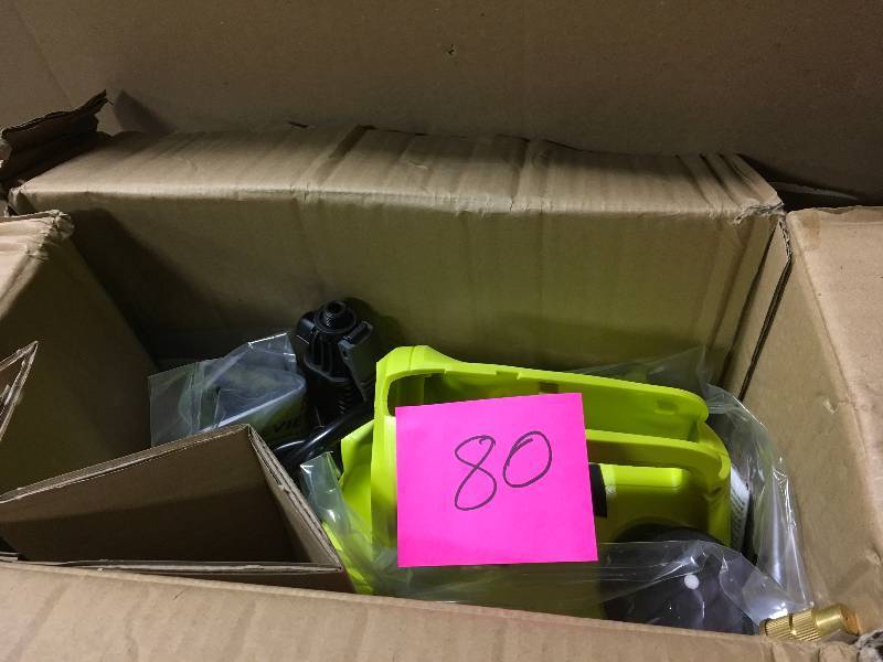 lot 80 image: RYOBI ONE 18-Volt Lithium-Ion Cordless Chemical Sprayer - Battery and Charger Not Included in good condition