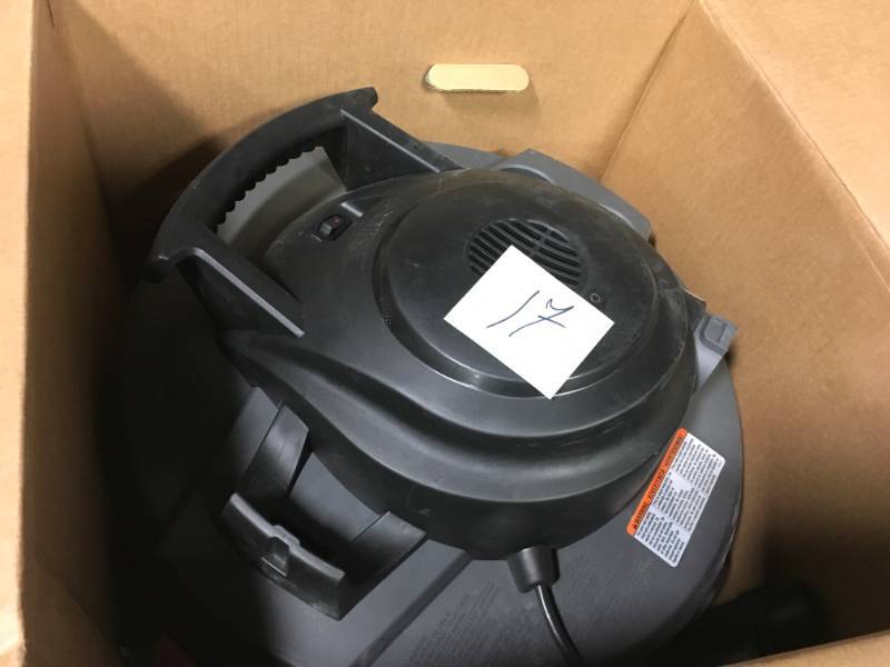 lot 17 image: RIDGID 16 Gal. 5.0-Peak HP WetDry Vac in good condition