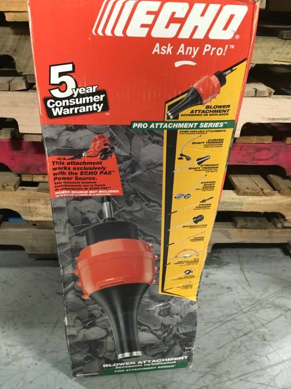 lot 48 image: ECHO Lawn Equipment PAS Blower Attachment 99944200490 not used