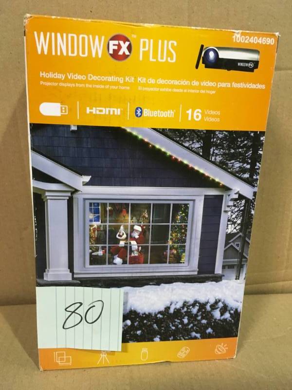 lot 80 image: Window FX Window FX Plus Projector Kit not used